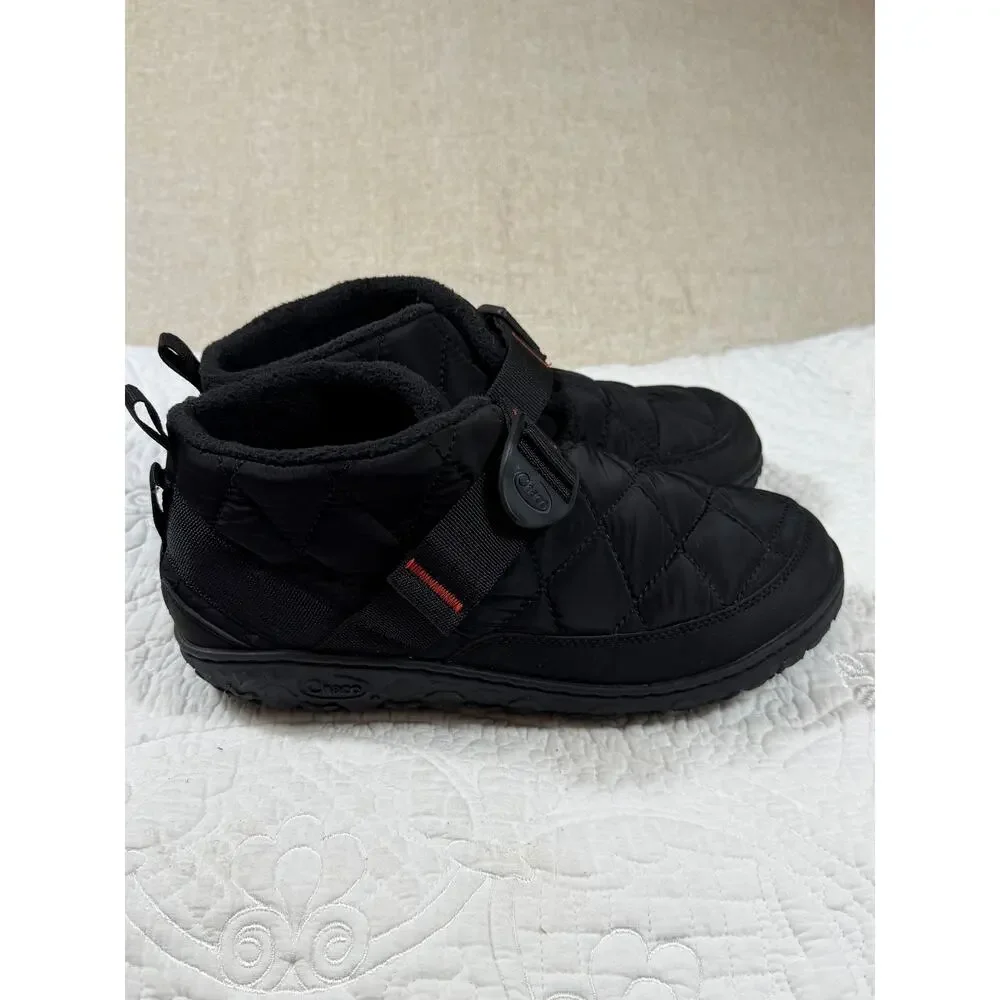 Chaco Men's Black 9 Ramble Puff Water Resistant Outdoor Comfort Strap Fit Shoes